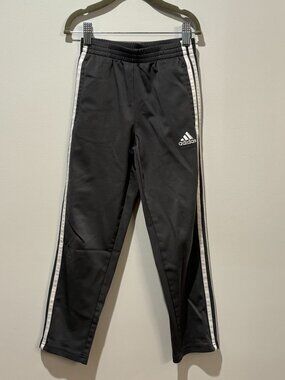 USED - Adidas Gray Boys Track Pants - Size 7x